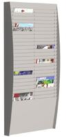 Fast Paper Document Panel 2x25 Compartment A4 Grey