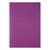 Silvine Exercise Book Ruled and Margin 80 Pages 75gsm A4 Purple Ref EX111 [Pack 10]