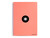 Cuaderno espiral liderpapel a4 antartik tapa dura 80h 100gr cuadro 4mm con margen color coral
