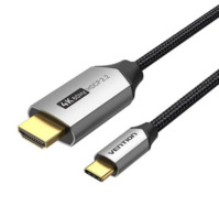 Vention USB-C/M ->HDMI/M (4K, alu), 2m, kábel