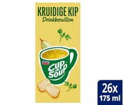 Unox Cup-a-Soup Heldere Kruidige Kip, Drinkbouillon, 175 ml (doos 26 stuks)