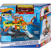 TUNEL LAVADO DOWNTOWN EXPRESS CITY HOT WHEELS