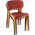 SILLA MARILYN ROJA 49,5X47X75CM THINIA HOME