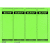 Ordnerrückenschilder 61x191mm auf A4 selbstklebend VE=100 Stück grün