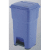Abfallbehälter Hera mit Pedal 60l blau