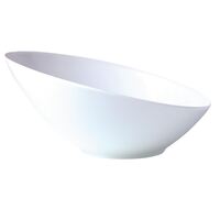 Steelite Sheer Round Bowls in Ceramic - White - 215(�) mm - 12 pc