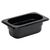 Vogue 1/9 Gastronorm Container Made of Polycarbonate in Black - 0.6L