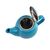 Olympia Cafe Teapot in Blue with Clip-on Stainless Steel Lid - 510ml