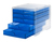 Schubladenbox styroswingbox light transparent / blau