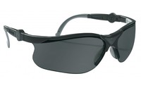 Veiligheidsbril Sport - zwart anti-condens - smoke