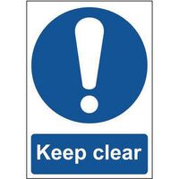 Keep Clear Sign