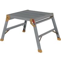 Folding square aluminium work platform