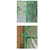 Serra Clematis - a casetta - 155 x 155 x 205 cm - acciaio verniciato/PVC - verde/trasparente - Verdemax