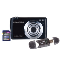 Compact Digital Camera 18MP 8x Optical Zoom Entry Level with 32GB SD Card & Card