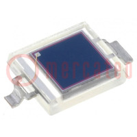 Fotodiode; DIL; SMD; 850nm; 400÷1100nm; 60°; 2nA; transparant; 150mW