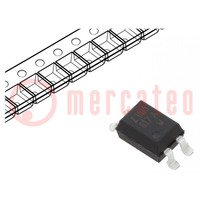 Optocoupler; SMD; Ch: 1; OUT: transistor; Uinsul: 5kV; Uce: 35V; reel