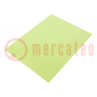 Cleaning cloth: micro abrasives material; sheet; 1um; green