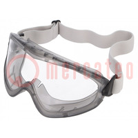 Beschermende bril; Lens: transparant; Klasse: 1; 2890; afgedicht