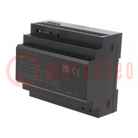 Power supply: switched-mode; for DIN rail; 150W; 24VDC; 6.25A