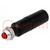 Indicator: LED; prominent; red; 230VAC; Ø8.2mm; IP67; metal