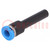 Push-in fitting; straight,reductive; -0.95÷6bar; polymer