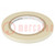 Tape: electrical insulating; W: 9mm; L: 33m; Thk: 0.177mm; white