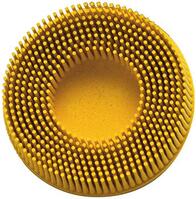 Szczotka polerska Bristle Disc ROLOC 76,2mm K 80 (kolor żółty)