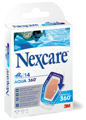 3M pansement Nexcare Aqua 360° 3 formats, paquet de 14 pièces