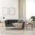 Loungesofa / Couch HAYRIVER Stoff grau hjh LIVING