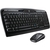 Logitech MK330 Wireless Keyboard and Mouse Combo for Windows 2.4 GHz Wireless with USB-Receiver Portable Mouse Multimedia Keys Long Battery Life for PC/Laptop QWERTY UK Layout B...