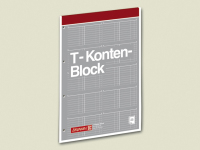 T-Konten-Block A4 25 Blatt