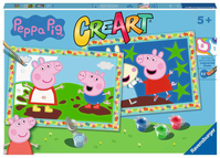 Ravensburger CreArt Peppa Pig Malen nach Zahlen Set