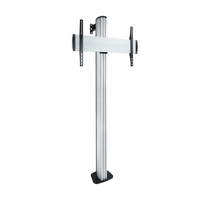 TooQ FS2270M-B soporte para pantalla de señalización 177,8 cm (70") Plata