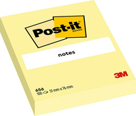 3M 7100172750 karteczka samoprzylepna Prostokąt Żółty 100 ark. Samoprzylepny