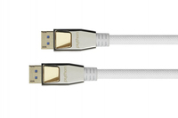 Alcasa DP20-PY010W HDMI kabel 1 m HDMI Type A (Standaard) Wit