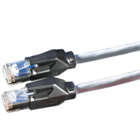 Draka Comteq S/FTP Patch cable Cat6, Grey, 2m Netzwerkkabel Grau