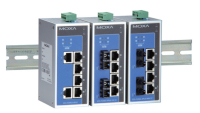 Moxa EDS-P206A-4PoE-MM-SC Unmanaged Power over Ethernet (PoE) Grijs