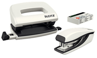 Leitz 55612001 stapler/hole punch set