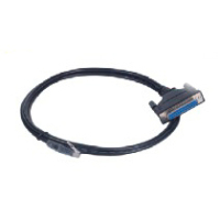 Moxa CBL-RJ45SF25-150 kabel równoległy Czarny 1,5 m RJ45 DB25
