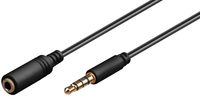 Microconnect IPOD001B audio kabel 1,5 m 3.5mm Zwart