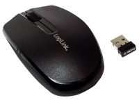 LogiLink ID0114 myszka Oburęczny RF Wireless Optyczny 1200 DPI