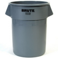 Rubbermaid 2655 BRUTE 208,2 l Rond Lineaire lagedichtheidpolyetheen (LLDPE) Grijs