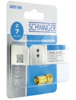 Schwaiger GOFST7001 537 coaxconnector F-type 1 stuk(s)