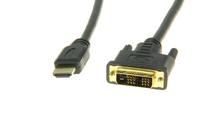 Rocstor Y10C150-B1 video cable adapter 1.8 m DisplayPort DVI-D Black