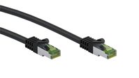 Wentronic 61095 networking cable Black 3 m Cat8.1 S/FTP (S-STP)