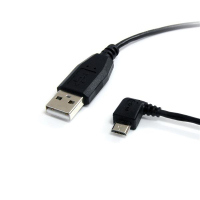 StarTech.com Cavo USB A - Micro B ad angolo sinistro da 1,8m
