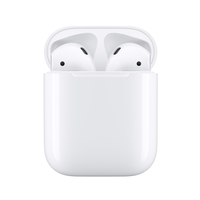Apple AirPods (2nd generation) AirPods Kopfhörer Kabellos im Ohr Anrufe/Musik Bluetooth Weiß