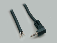 BKL Electronic 1101053 Audio-Kabel 1,8 m 2.5mm Schwarz