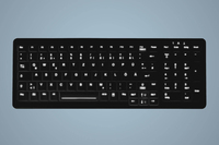 Active Key AK-CB7000 teclado USB Inglés del Reino Unido Negro