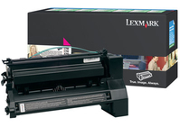 Lexmark C780, C782 Magenta High Yield Return Program Print Cartridge cartucho de tóner Original